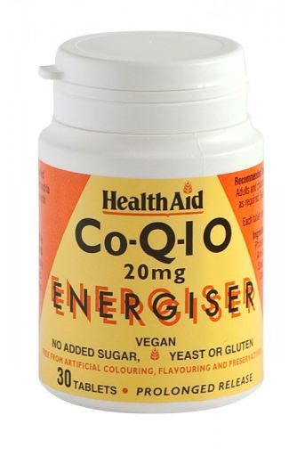 CoQ-10 Liberación Prolongada 30 Comp 20 mg