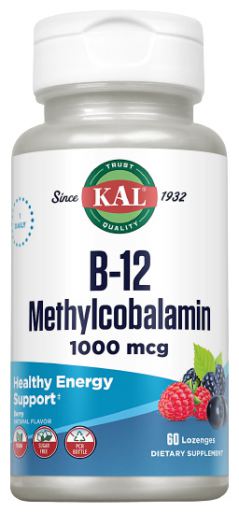 Vitamina B-12 Metilcobalmina 1000 mcg 60 Comprimidos