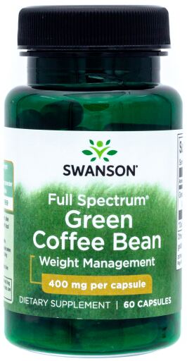 Full Spectrum Green Coffee Bean 400 mg 60 Cápsulas