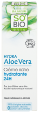 Crema ligera hidratante 24h Ácido hialurónico & aloe Bio 50ml